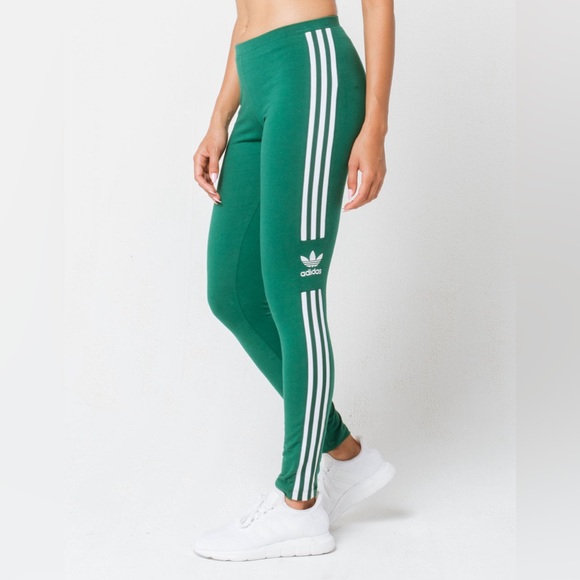 Pants - Adidas Originals adicolor three stripe trefoil legging